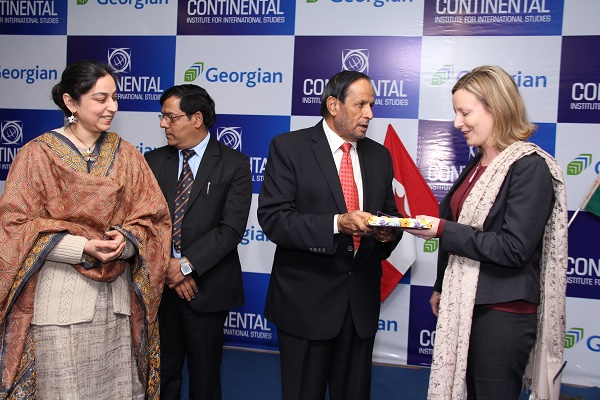 Georgian College Delegates at CGI
