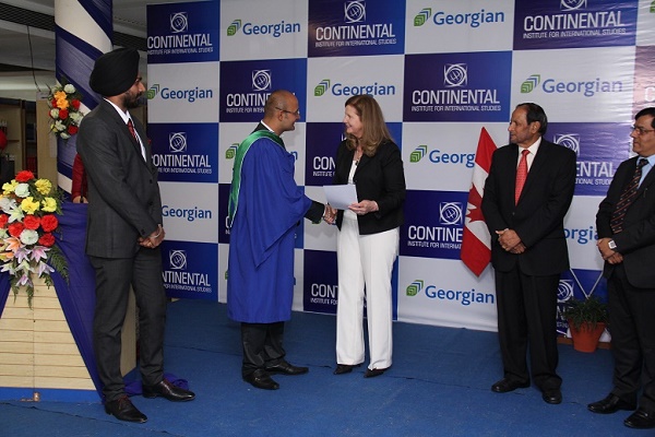 Georgian College Delegates at CGI